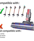 Dyson Hardwood Floor Attachment With Replacement Soft Roller Brush And LED Headlights compatibility chart