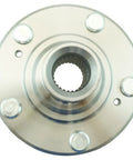 Top view of a wheel hub from 2 Piece Front Wheel Bearing And Hub Kit For 2006 2011 Honda Civic Direct Fit Replacement Durable Wheel Hubs And Bearings Easy Install For DIY Auto Repair