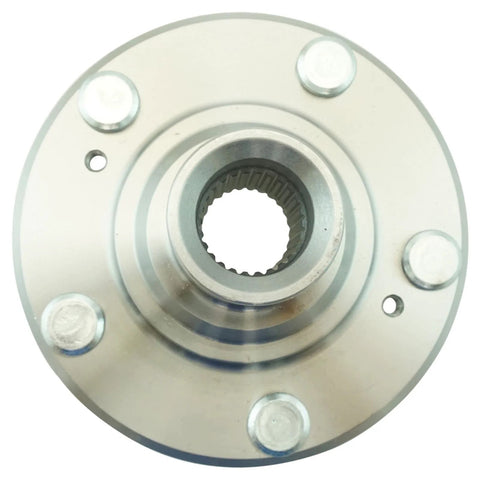 Top view of a wheel hub from 2 Piece Front Wheel Bearing And Hub Kit For 2006 2011 Honda Civic Direct Fit Replacement Durable Wheel Hubs And Bearings Easy Install For DIY Auto Repair