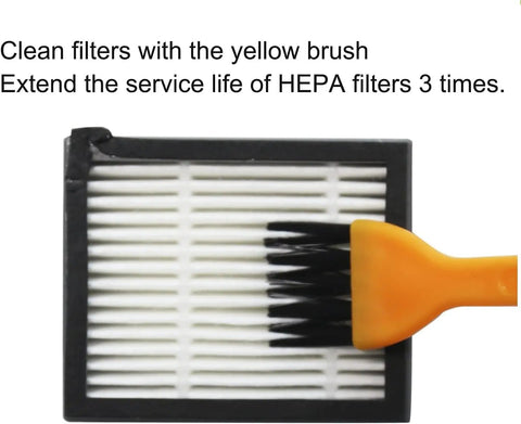 Must Have Roomba Replacement Parts Kit Compatible With I7 I7 Plus I3 I4 I6 I8 And J7 Series Vacuum Cleaners HEPA filter with brush