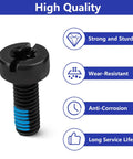 Two Pack Miter Saw Screw Replacement Kit Fits Dewalt Saws 1710 3660 3680 DHS716 DHS790 DWS715 Dws779 And Related Models Durable Metal Screws For Easy Quick Fix