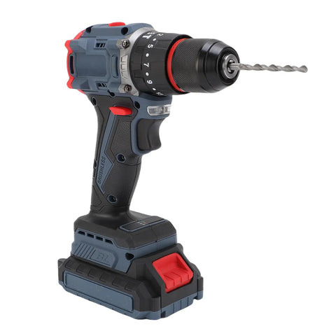 Lightweight Cordless Drill Kit Delivering 1500 RPM Killer Torque For Wood And Plastic Multifunctional Power Drill with visible drill bit.
