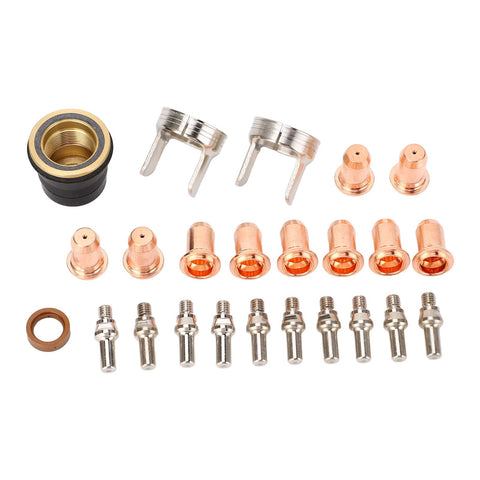 Beast Mode Plasma Cutter Tip And Electrode Kit For CUT 55DS Pro And CUT 65DS includes electrodes, nozzles, and components