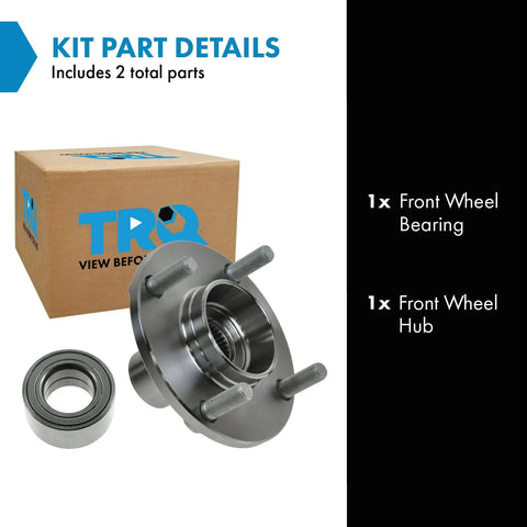 Front Wheel Bearing And Hub Kit For 2002 To 2006 Nissan Sentra Direct Fit Replacement Includes One Front Wheel Bearing And One Front Wheel Hub Plus DIY Video Guide For Easy No Fuss Plug And Play Installation.