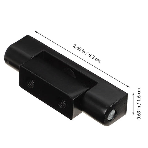 Heavy Duty Door Butt Hinges For Cabinets 2 Pack Aluminum Alloy Construction Easy To Remove And Not Deform