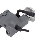 Real Deal Mini Lathe Tail Center Rock Solid Die Cast Replacement With Rustproof Coating and Smooth Adjustable Sleeve Extension Fitting 7x14 And 7x12 Metal Lathes for Knock Out Precision Daily Operations, gray die cast aluminum component.