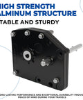 Fifth Wheel Landing Gear Box For Your RV Aluminum Gearbox Replacement 276602 179015 LG179015