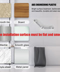 19 Inch Suction Cup Grab Bars For Showers And Bathtubs With Red Green Indicators For Secure Install surface material guide