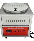 Pro Grade Electric Roaster With Self Turning Cast Iron Drum For Coffee Beans Peanuts Chestnuts And Seeds Auto Heat Control, stainless steel design.