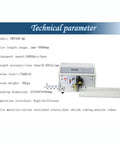 Automatic Electric Wire Stripping Machine And Tube Cutter Peeler High Speed Cable Stripping Device With Lcd Screen For Industrial Electrical Wiring Projects Quick And Easy Operation showing technical parameters and specifications.