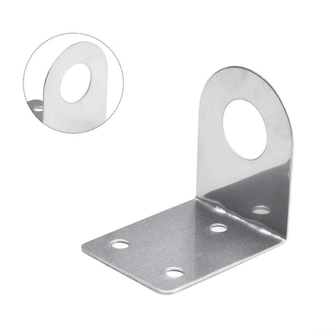 Built To Last Heavy Duty Stainless Steel Faucet Mounting Bracket For Water Filtration Systems Right Angle Wall Plate Holder