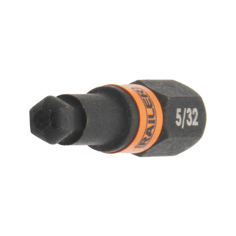 5/32 inch hex bit from 2 Inch Ball End Hex Bit Set, 20 Piece S2 Steel With Torsion Zone, Must Have Compact Bit Holder
