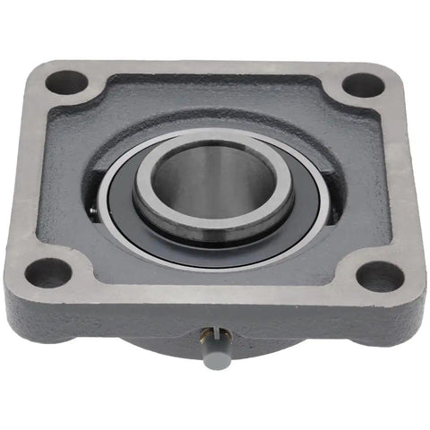 4 Bolt Flange Mount Ball Bearing Unit With UC207 Insert Bearing Cast Iron Housing F207 1.378 In Bore 4.606 In Flange Width.