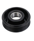 AC Compressor Clutch Assembly Kit For Sanden 508 12V V Belt 2 Pack 2A Groove Direct Replacement, close-up view