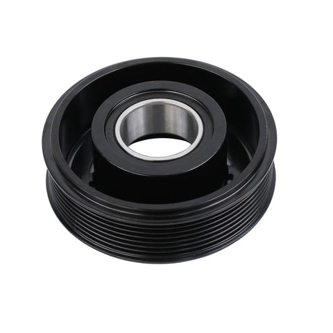AC Compressor Clutch Assembly Kit For Sanden 508 12V V Belt 2 Pack 2A Groove Direct Replacement, close-up view