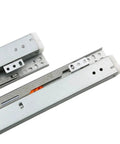 Heavy Duty Side Mounted Ball Bearing Drawer Slides 250mm Full Extension Cold Rolled Steel, showcasing smooth glide mechanism.