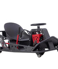 Side view of Adult Drift Go Kart With 360 Degree Spin 12 MPH Top Speed Up To 40 Minutes Run Time Indoor Outdoor Drifting Cart