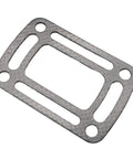 Close-up of one gasket from Two Pack Exhaust Elbow Gasket Kit for OMC Stern Drive and Volvo Penta Inboards Replacement 18 0943 351325 3850496