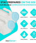 Glow In The Dark 1000ml Male Urinal Bottle With Spill Proof Pop Cap Lid, Portable Pee Container For Car, Elderly And Incontinence Care, 4 Pack