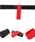 Scuba Tank Side Mount Strap Carrier For Quick Attachment And Detachment, Rock Solid Rubber Dive Gear Built For Snorkeling And Surfing, Versatile Bottle Holder With Flexible Fit And Snap Release, Red