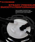 Get Your Ride Back On The Road With This Badass Electric Fuel Pump Module Assembly For Chevy Malibu 2004 To 2006 Featuring Precision Pressure Sensor close-up view showing connectors and assembly details.