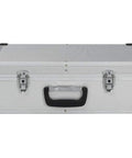 Front view of Hard Shell Aluminum Tool Case 18.1 By 13 By 6.3 Inch With 6 Adjustable Compartments And 17 Pockets, portable tool organizer