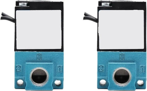 Direct Acting Solenoid Valve 35A ACA DAAA 1BA AC 110V For Pneumatic Circuits, On Off Control, Air Cylinder Operation In Pick And Place Lines, Gate And Stop Automation, Control Panel Compatible, twin unit