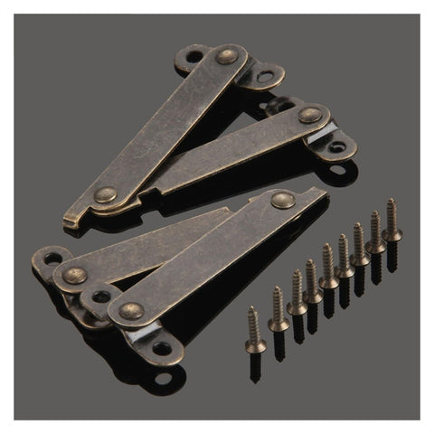 Rotating Concealed Cabinet Hinges 61mm Hidden Door Hardware 2 Pack Easy Install Heavy Duty Load Bearing Smooth Pivot for Cabinets