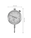 Pro Grade Bore Gauge With Magnetic Base Stand For Precision Measuring 0 To 10 Mm Range High Resolution 0.01 Mm Digital Dial Centesimal Dial Shockproof Precision Pointer For Comparators, 0-10 mm gauge front view
