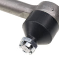 Heavy Duty Kickass Steering Arm Tie Rod Ball Joint Straight Swap Replacement For Case Ih 4wd Loader Backhoe Real Deal Fixed Farm Steering 144457A1 112509A1 close-up view showing ball joint and attachment detail.