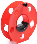 Heavy Duty Extension Cord Reel Built Tough As Nails With Impact Resistant Plastic Body Lightweight Portable Design