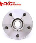 Front Wheel Bearing Hub Assembly For 2000 2001 Dodge Ram 1500 4WD Front Left Or Right 5 Lug No ABS Replacement Set Of 2 Durable OE