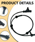 Anti Lock Brake Wheel Speed Sensor Drop In Replacement For Heyue ABS Sensor Durable High Temp Performance Quick Fit Brake System Sensor Part 3630050U2010 Built To Last And Easy Install