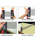 How to set up the Portable Ping Pong Paddle Set With Retractable Net using step-by-step instructions.