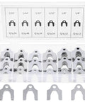 Auto Alignment Body Shim Kit With Storage Box, 144 Piece Set In Four Sizes 1/64 Inch, 1/32 Inch, 1/16 Inch, And 1/8 Inch