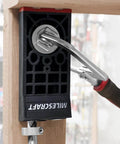 Pocket Hole Jig For Thick Wood Materials One And One Half Inch Or More With One Half Inch Bit Hardened Steel Bushings Dual Position Fence