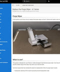 Purge Wiper And Waste Dispenser For A1 And A1 Mini 3D Printers Must Have Clean Waste Collect Spillage Automatic Nozzle Cleaning Guide
