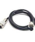Beefy 3 Pin Cable Male To Female GX16 Cordset For Aviation Connectors 1 Meter Circular Metal Panel Mount Connector Adapter