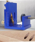 Pocket Hole Jig Kit For Precise Drilling And Easy Furniture Assembly Durable Aluminum Alloy Construction with drill bit and clamp