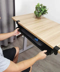 Slick Glide Under Desk Keyboard Tray With Smooth Pull Out Drawer Holds Mouse And Keyboard Ergonomic sliding under a desk.