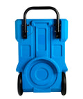 Back view of Beast Heavy Duty 1000 CFM Portable Industrial Air Purifier With True HEPA Filter showing wheels and handle.