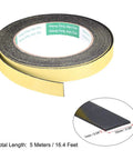 Heavy Duty Self Adhesive Sealing Foam Tape For Windows And Doors, Premium Eva Weather Strip, 15mm x 1mm, 5m roll view.