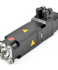 CHUNYE servo motor 1FT6034-1AK71-3EH1, front view with metal output shaft and dark gray housing