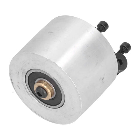 Heavy Duty Aluminum Alloy Belt Grinder Tracking Wheel Smooth Operator Drag Roll for DIY sanding and polishing.