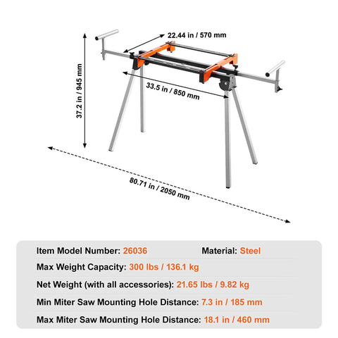 Rock Solid Adjustable Miter Saw Stand With Heavy Duty Steel Construction And Three Hundred Pound Rating. Foldable Portable Work Support Adds Quick Setup Secure Clamping And Snappy Cuts To Every Weekend Build Or Garage Workshop
