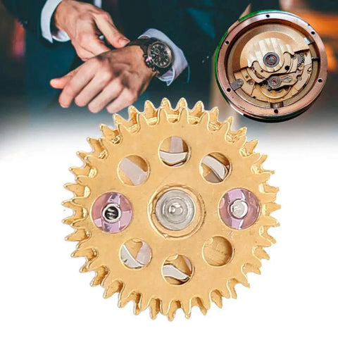 Automatic Three Wheel Watch Replacement Part For ETA 2834 2824 2836 Movements Precision Gear Made Of Durable Alloy