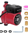 Hot Water Recirculating Pump Brings Some Serious Heat As A Badass 120 Watt 110 Volt Circulator Pump With NPT 3/4 Connection for instant warmth.