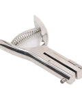 Heavy Duty Handheld Hole Punch With All Metal Construction that delivers 6mm holes through up to 20 sheets, side view