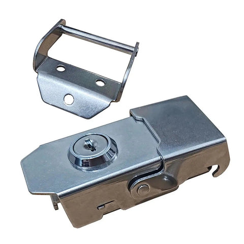 Stainless Steel Lock Side Box Hinge Tool Part Hardware One Piece For Cabinet Drawer Box Repair Corrosion Resistant Heavy Duty Swing Hinge For DIY Projects Right Or Left Mount Built To Last And Easy To Install