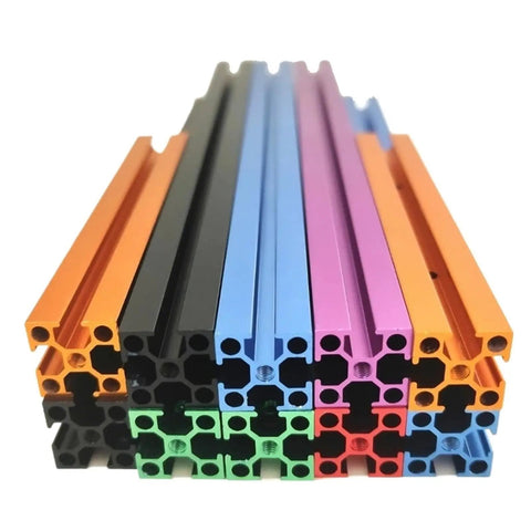 Top Shelf 1515 Aluminum Extrusion Frame Kit For 3D Printers And Maker Projects Slick Black Finish 200Mm By 100Mm Precision Engineered T Channels Built Solid